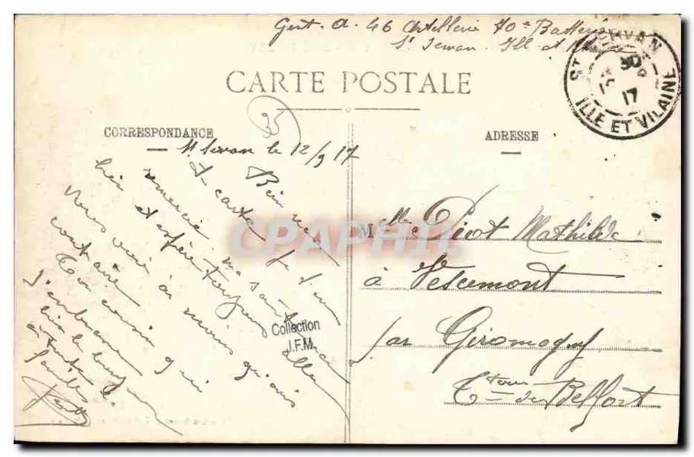 Saint-Servan - Der Hafen - Das Arsenal - G. F. - Küste von Émeraude - Rückseite