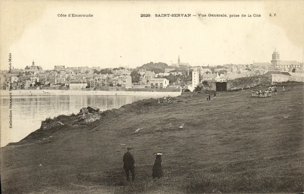 Saint-Servan — Allgemeiner Blick, vom Ort aus genommen — G.F. n°2529 - Vorderseite