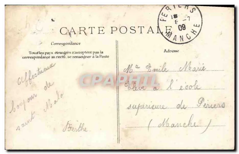 Saint-Servan — Studnia Marea — Wybrzeże Emeraude - Rewers