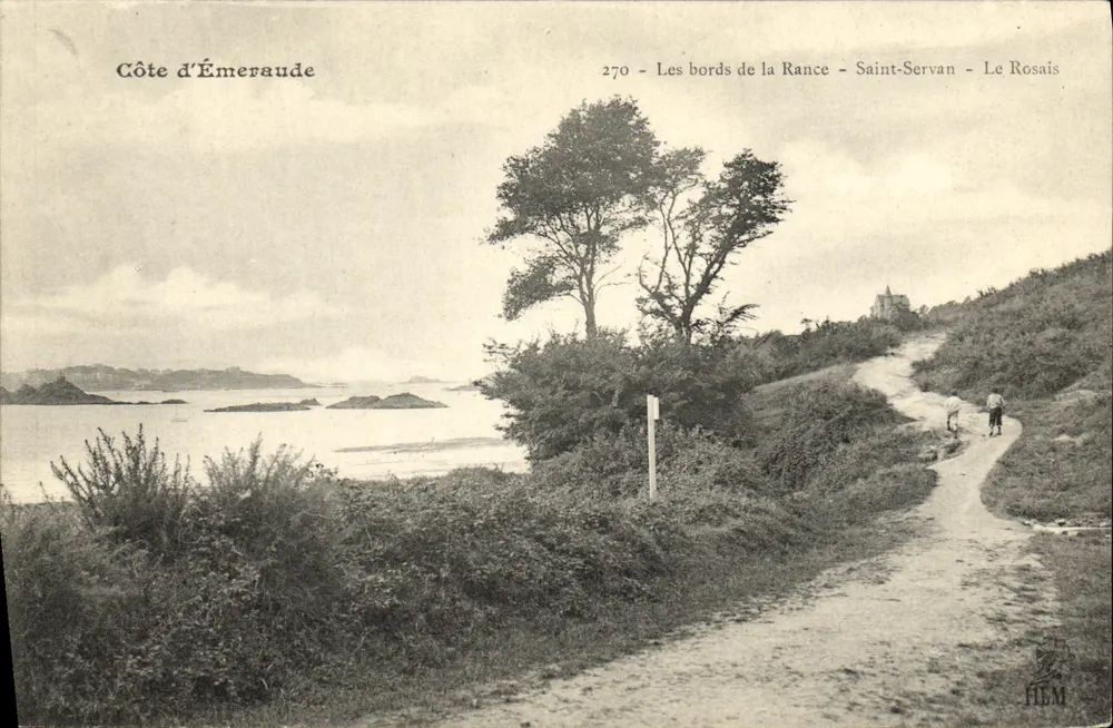 Die Ufer der Rance - Saint-Servan - Le Rosais — Côte d'Émeraude — FÉM n°270 - Vorderseite