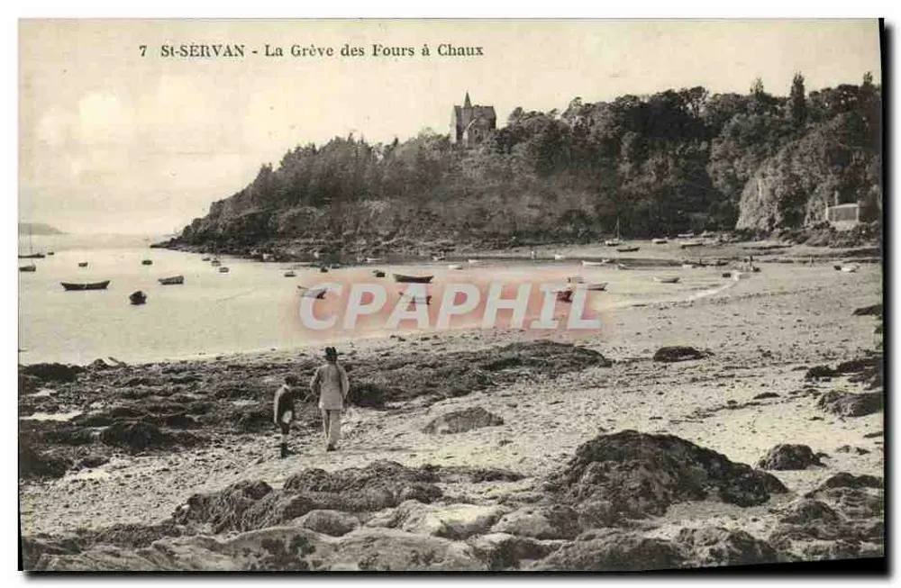 St-Sérvan - Die Grève des Fours à Chaux - Vorderseite