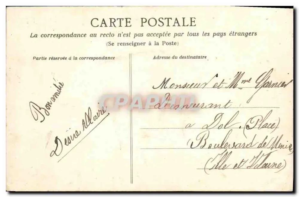 Côte d'Émeraude — La Tour Solidor à St-Servan — éditeur HLM - Verso