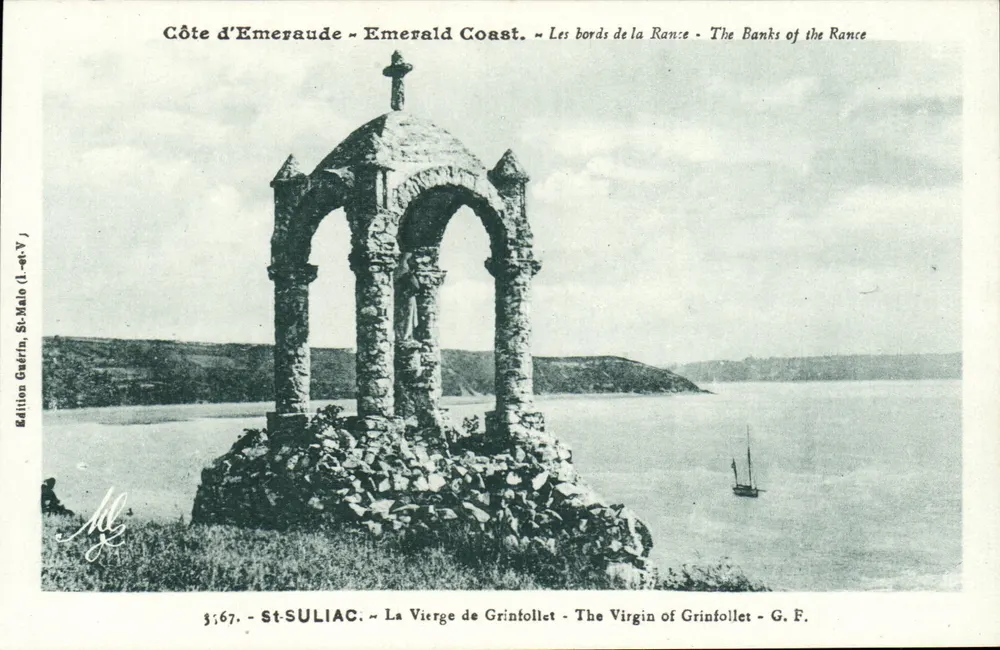 St-Suliac - Die Jungfrau von Grinfollet - Edition Guérin, St-Malo (Nr. 367) - Vorderseite