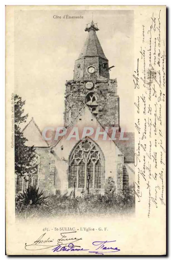 St-Suliac - De Kerk - G. F. - Voorkant
