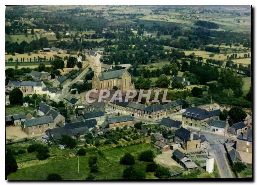 Treffendel (35, Ille-et-Vilaine) — Vista geral aérea — Imprimeur Combier - Frente