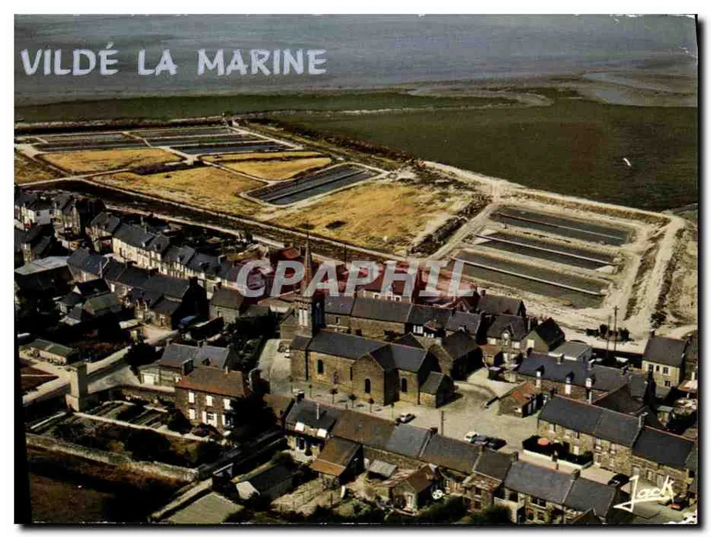 Vildé la Marine — vista aérea — Edições de Arte Jacks - Frente