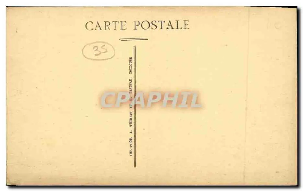Vitré (Ille-et-Vilaine) — Vista Geral — Editor Marcel Leillet, Vitré - Verso