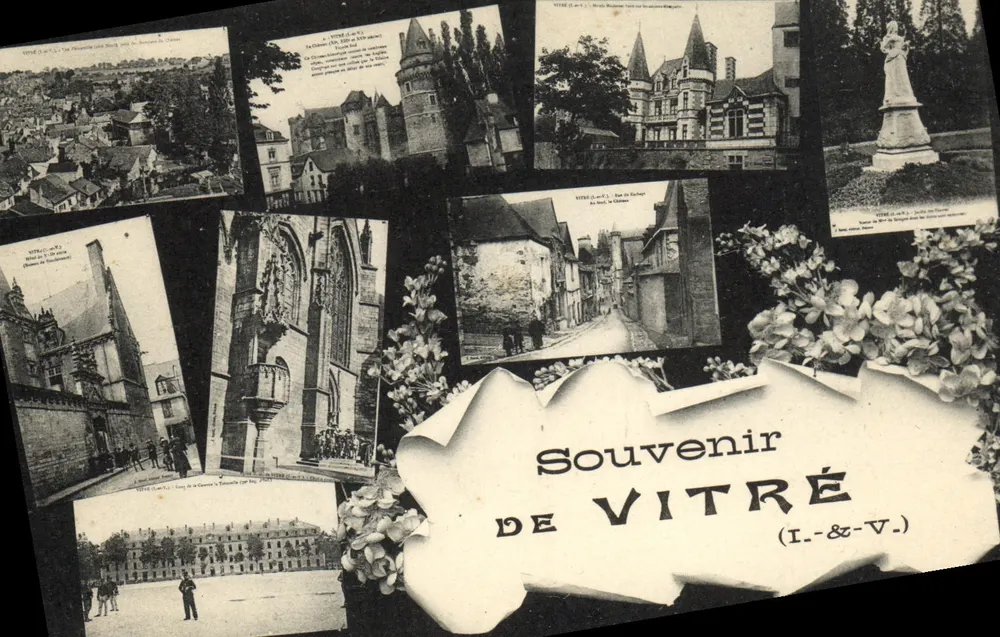 Vitré — Lembrete de Vitré (I.-&-V.) — Vitré (Ille-et-Vilaine) - Frente