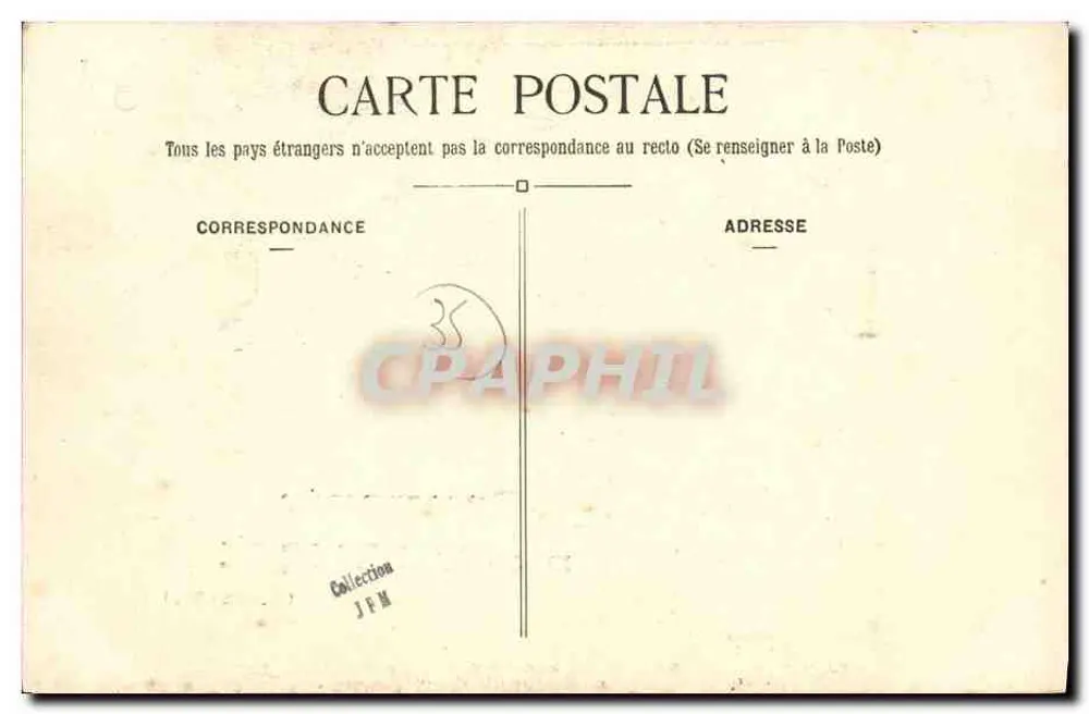 Vitré — Lembrete de Vitré (I.-&-V.) — Vitré (Ille-et-Vilaine) - Verso