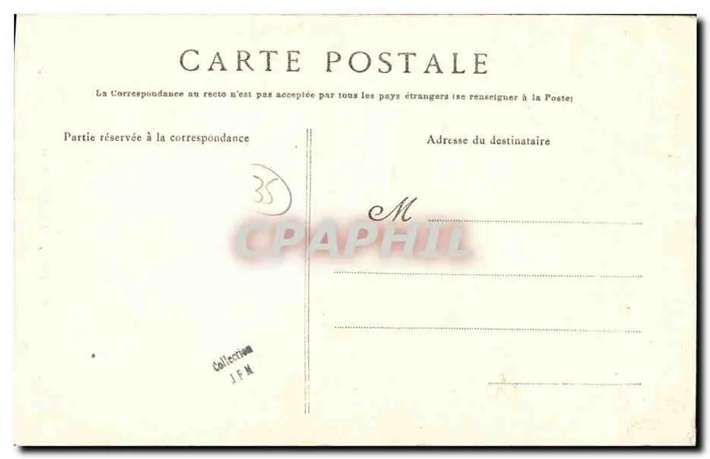 Vitré — Rue Beaudrairie — Coleção Emilié Hodeimon - Verso