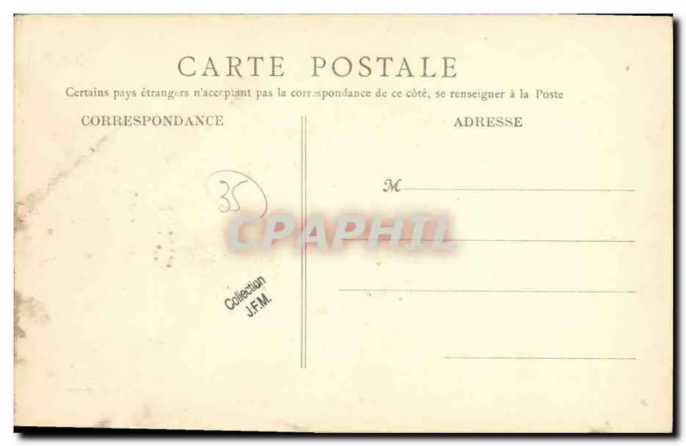 Vitré — A Vilaine — Les Bas du Val — B. F., Paris - Verso