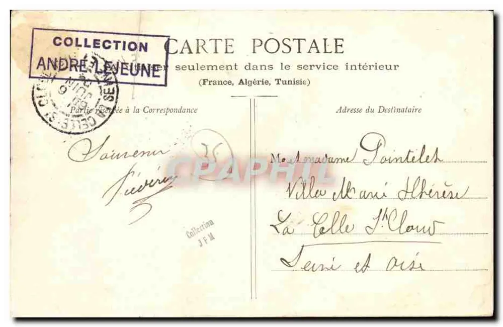 Castelos da Bretanha — VITRÉ — Coleção A. Waron, St-Brieuc — n°336 - Verso