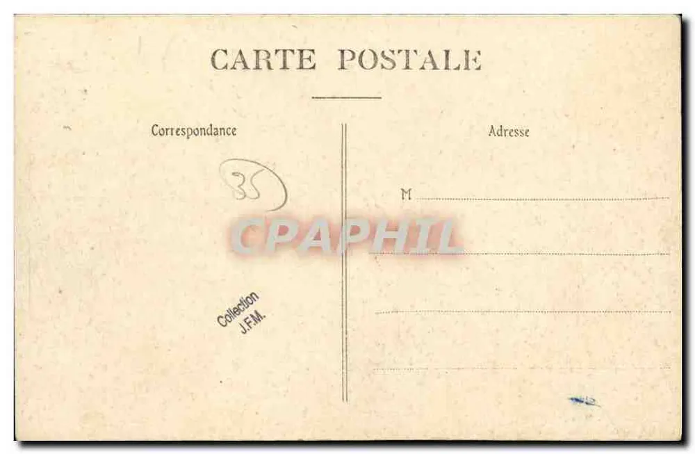 Castelo dos Rochers, perto de Vitré — A Bretanha Pitoresca — Coleção A. Waton, St Briac - Verso
