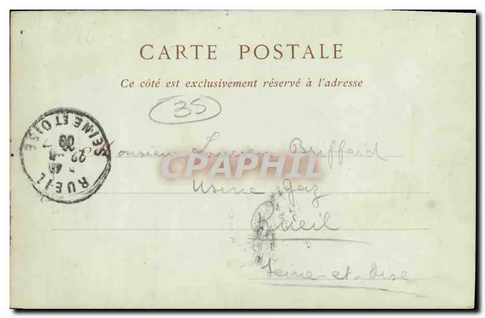 VITTRÉ — A Rue du Rachapt — Collections ND Phot. n°18 - Verso