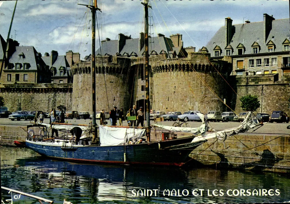 Saint-Malo e os corsários — Éditions Iris Jos - Frente