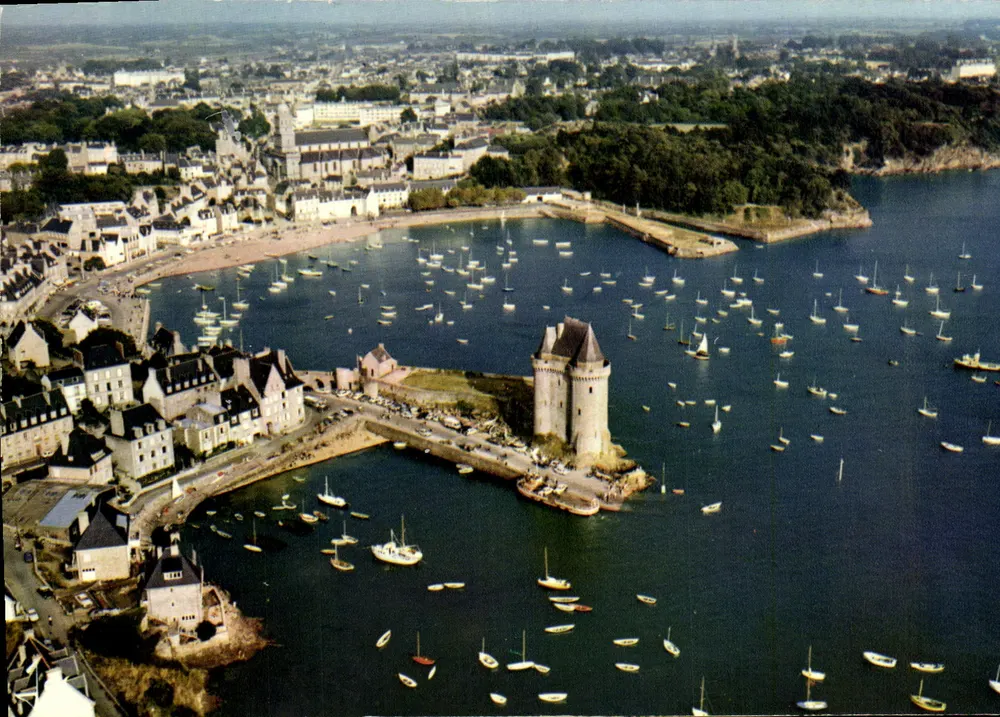 Saint-Malo — Allgemeiner Blick auf den Hafen und die Stadt — Editions d'Art JOS - Vorderseite