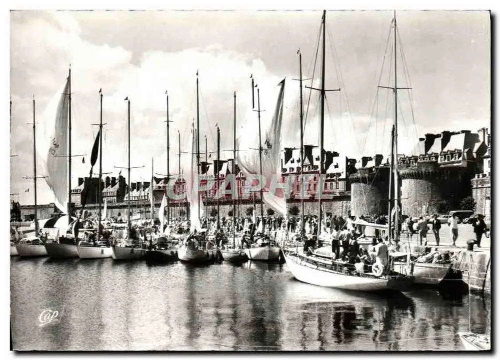 Saint-Malo - Cité Corsaire - Bassin des Yachts — C* des Arts Photomécaniques, Paris - Vorderseite