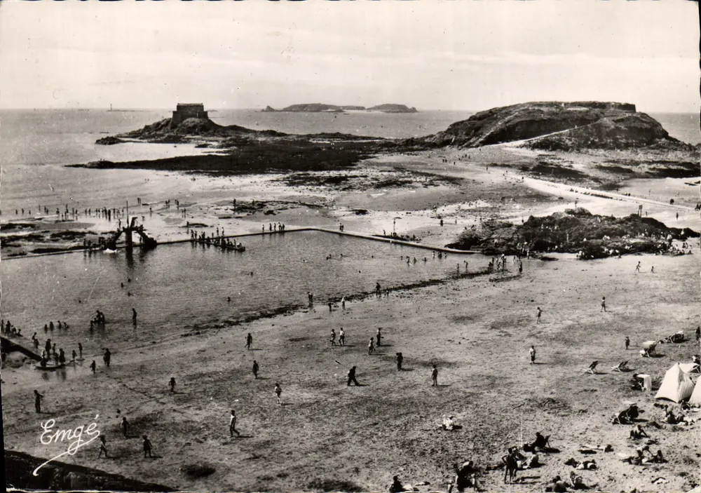 Praia Bonsecours — Emgé — Edições Artísticas M. Guérin, n°148 - Frente