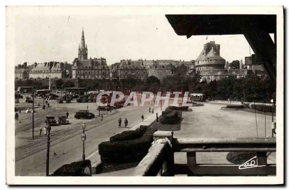 Saint-Malo — O Castelo e a cidade — editor R. Sajous, n°115 - Frente