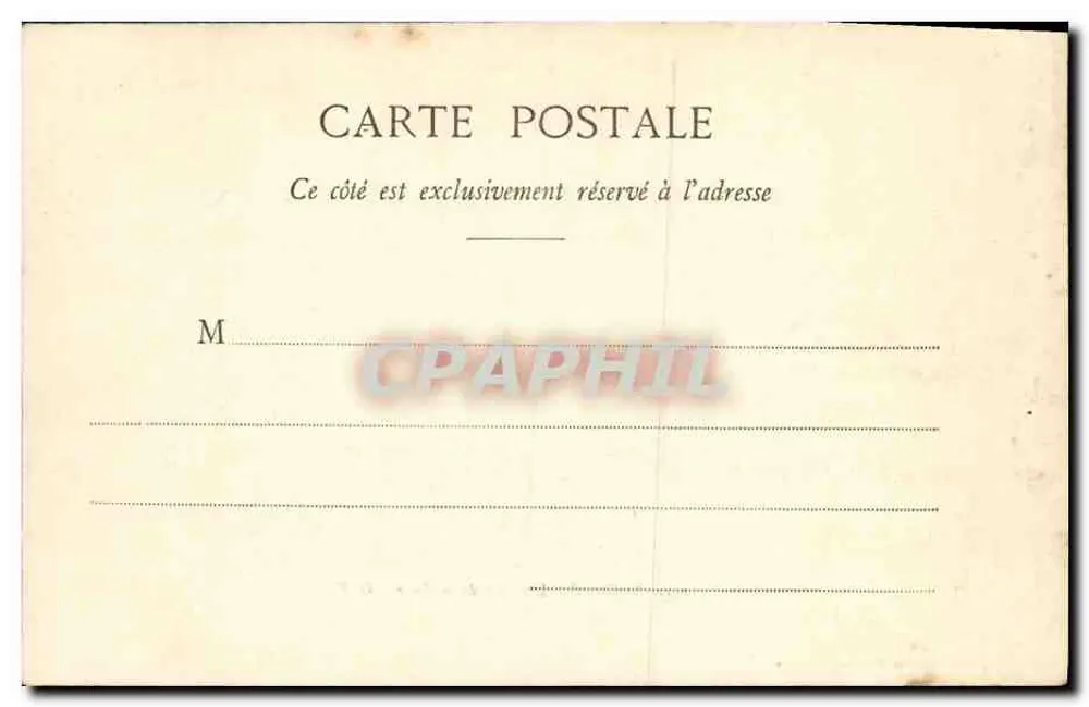 St-Malo — Un Coin de la Plage — G. F. (éditeur Germain fils, n° 1231) - Verso
