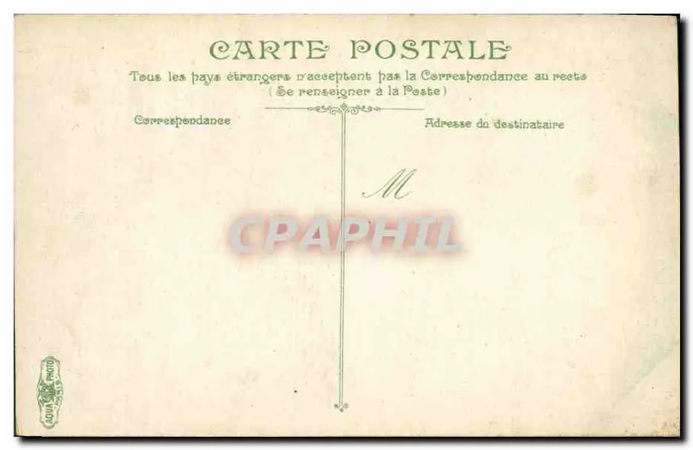 Saint-Malo — A Praça Châteaubriand — editor A. Guillaud - Verso