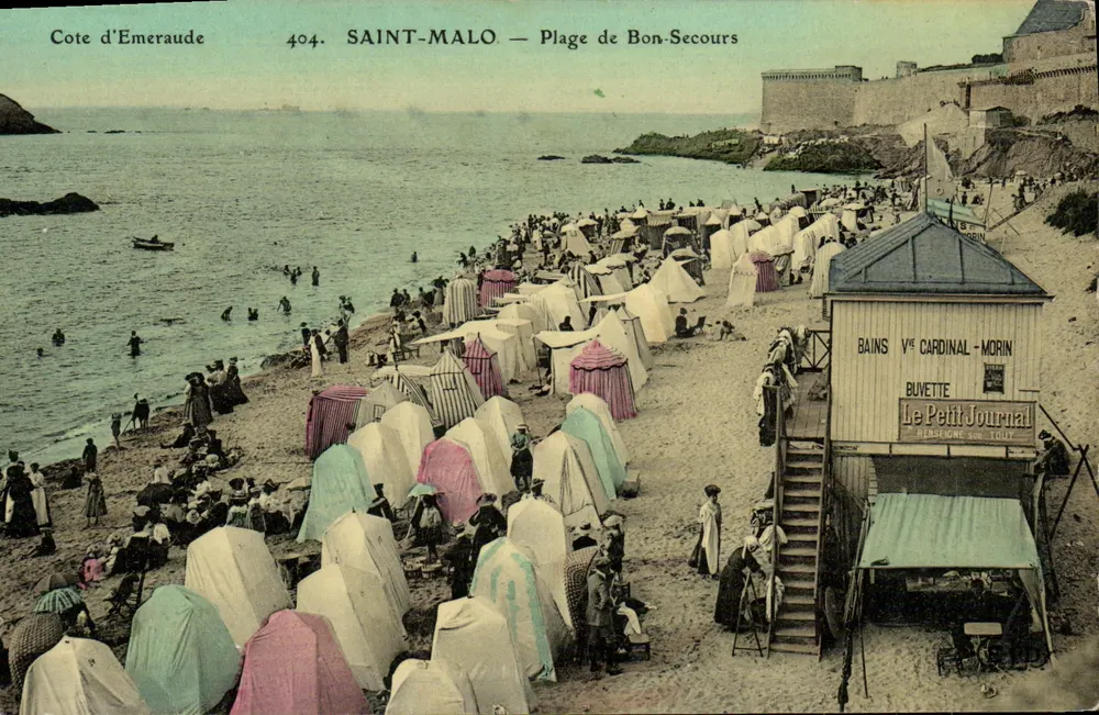 SAINT-MALO — Strand von Bon-Secours — Emerald Coast, Nr. 404 - Vorderseite