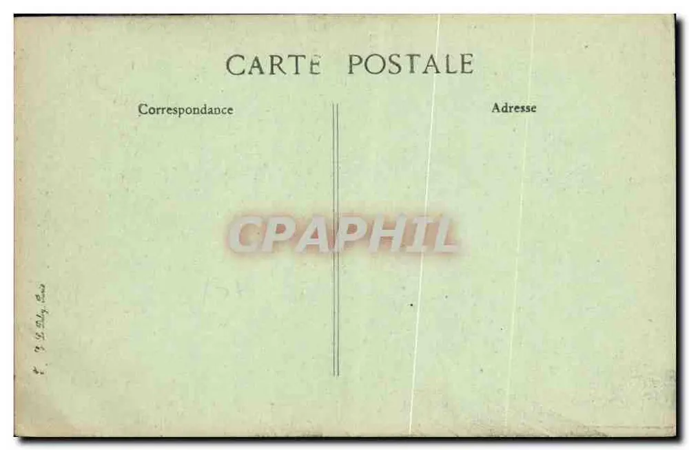 Saint-Malo — Palast der Justiz und Turm der Kathedrale — ELD, Nr. 5 - Rückseite