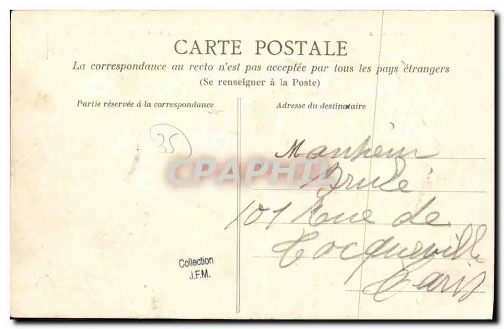 Saint-Malo - A Praia — Costa da Esmeralda, n°479, editor HLM - Verso