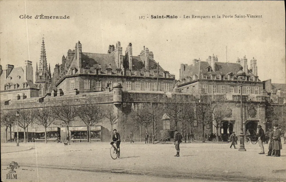 Saint-Malo - Die Mauern und das Tor Saint-Vincent — Côte d'Émeraude, n°327 - Vorderseite
