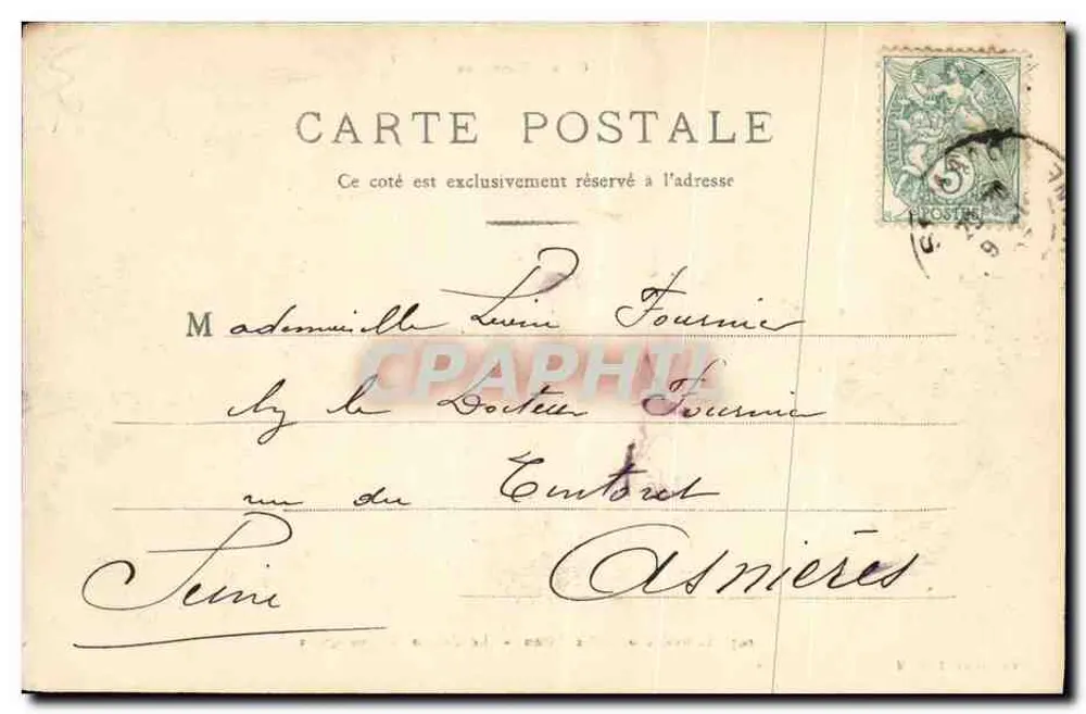 Saint-Malo — Der Sillon — Das Casino — Die Quais — Küste von Émeraude — Collection H. L. M. - Rückseite