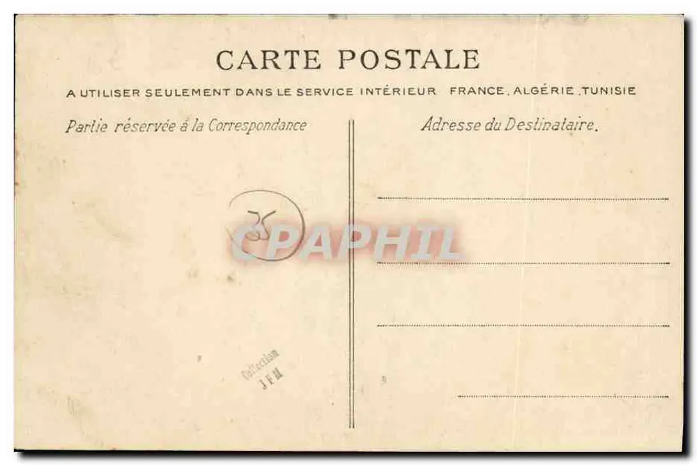 Saint-Malo — Ponte Roulan à Maré Baixa — G.F. n°2981 - Verso