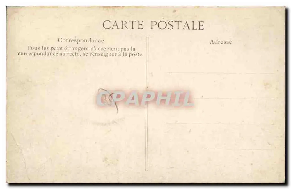 Saint-Malo — Ansicht des Avant-Ports — Verleger ELD, n° 470 - Rückseite