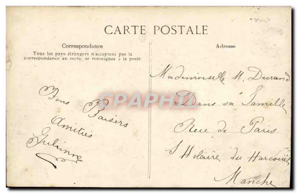 Saint-Malo — Portas Saint-Vincent — Editor E.D. - Verso