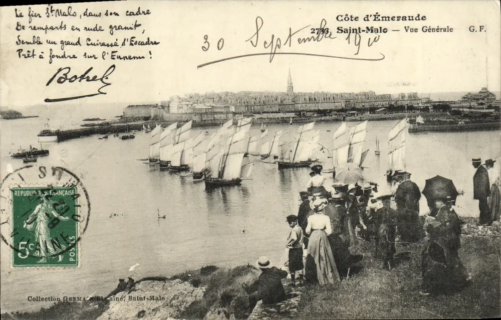 Saint-Malo — Vista Geral — Côte d'Émeraude — G.F. n°2783 - Frente