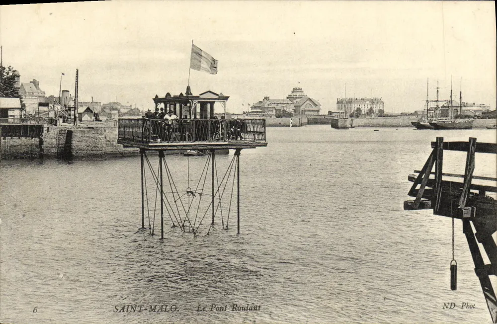 Saint-Malo — De Rollende Brug — ND Phot - Voorkant