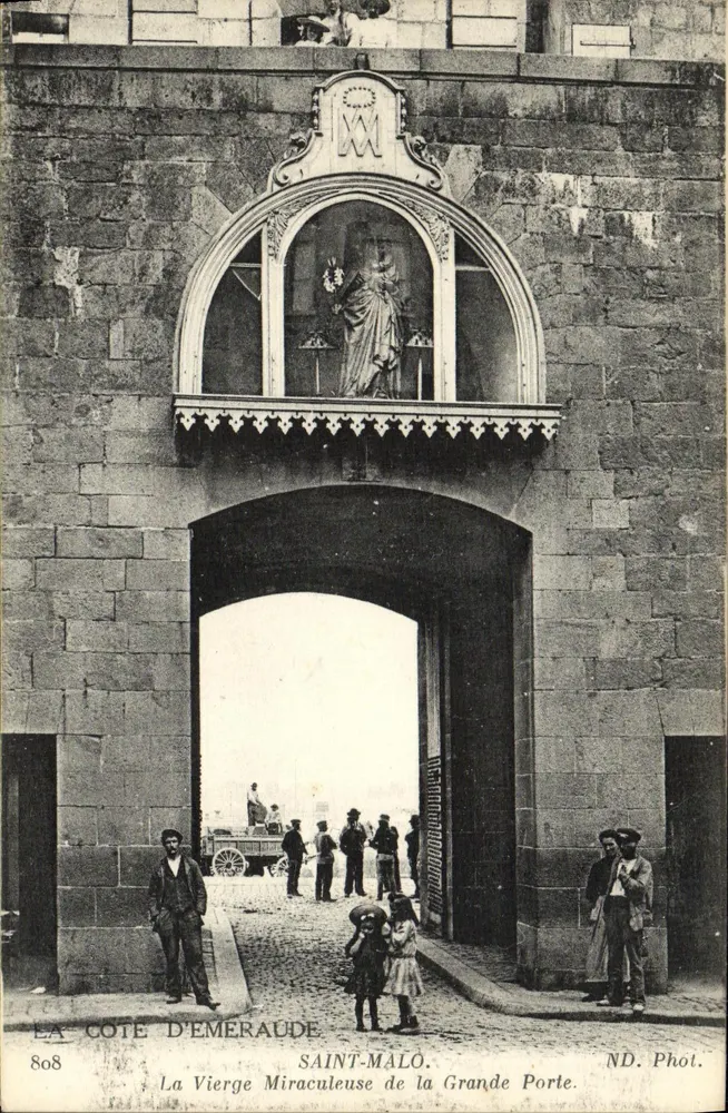 La Côte d'Émeraude — La Vierge Miraculeuse de la Grande Porte — ND. Phot. - Vorderseite