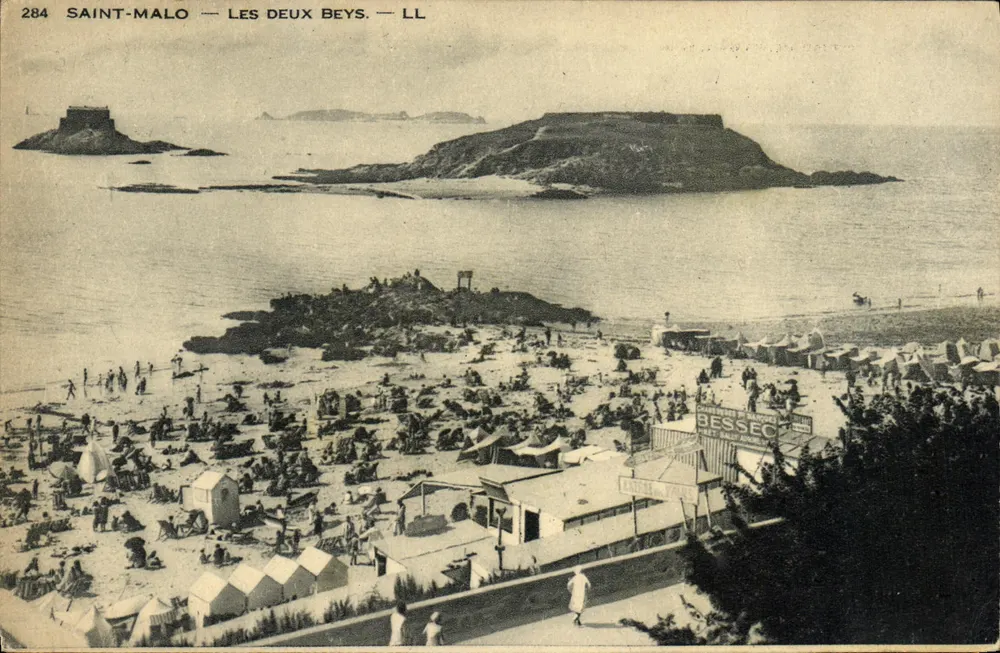 Saint-Malo — Les Deux Beys — LL - Frente