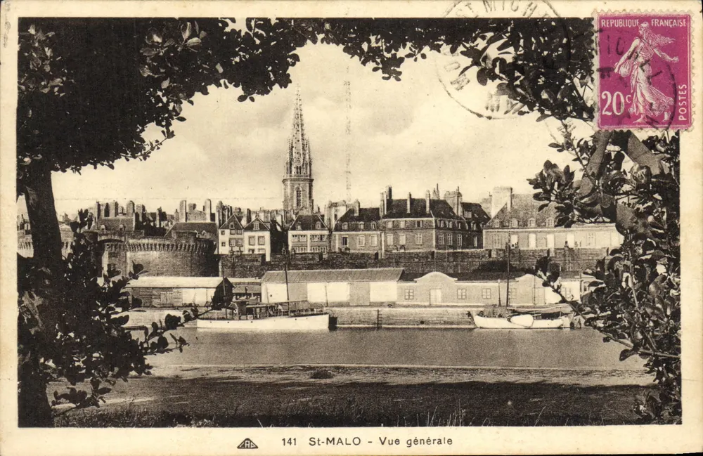 St-Malo — Vista geral — editor ARB, n° 141 - Frente