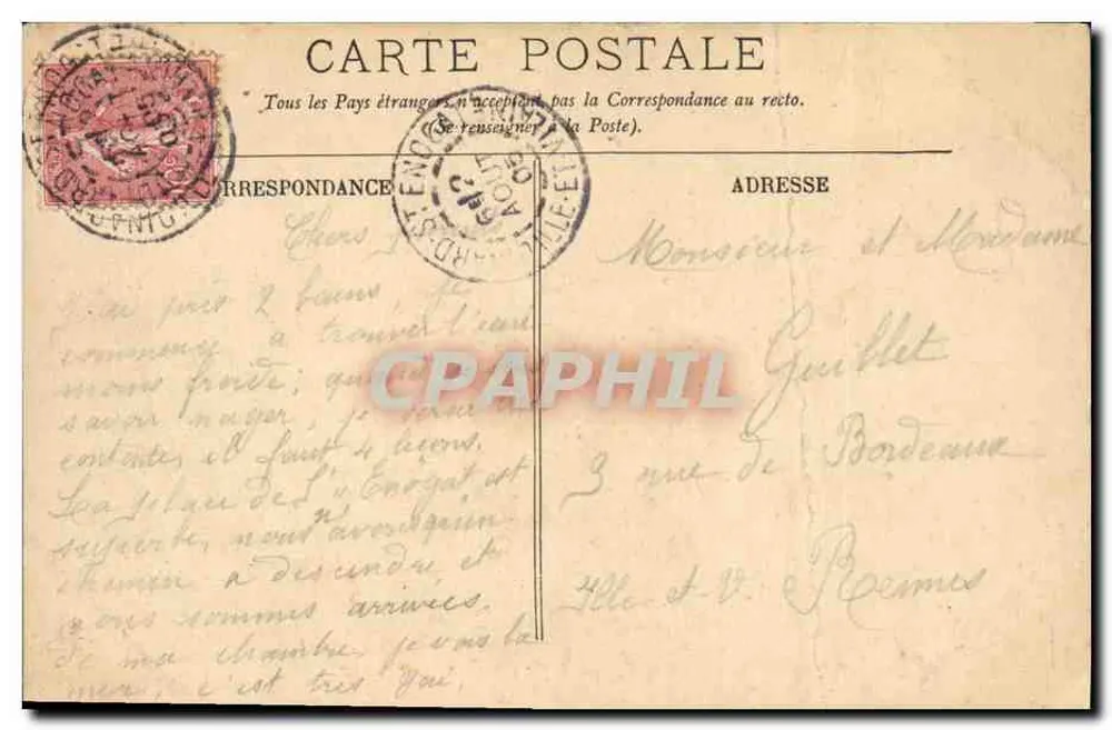 Saint-Malo — La Grande Grève — Effet de Contre-Jour — LL — n°209 - Rückseite