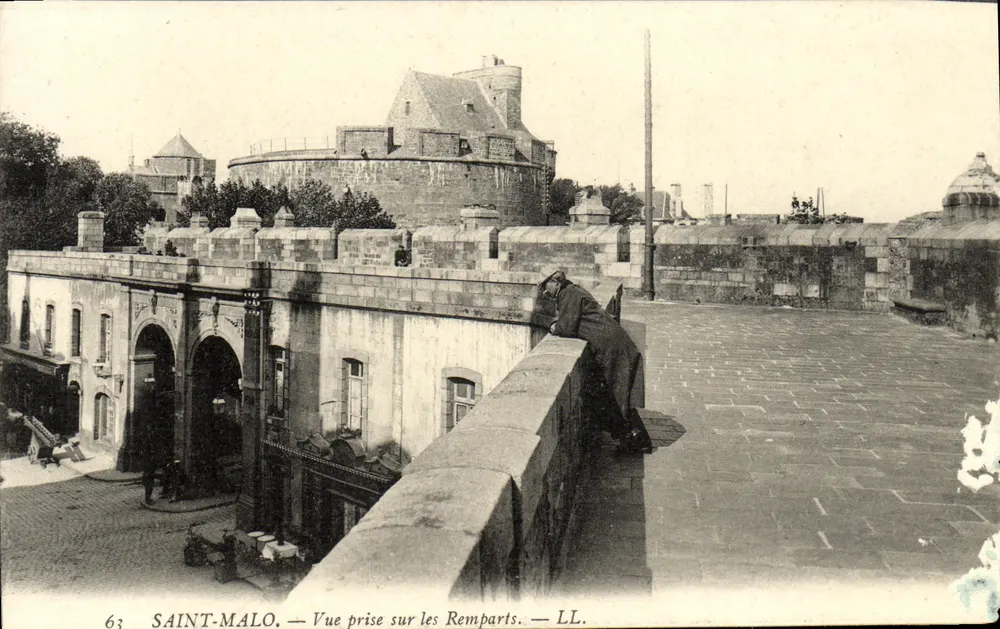 Saint-Malo — Ansicht vom Wall — LL. n°63 - Vorderseite