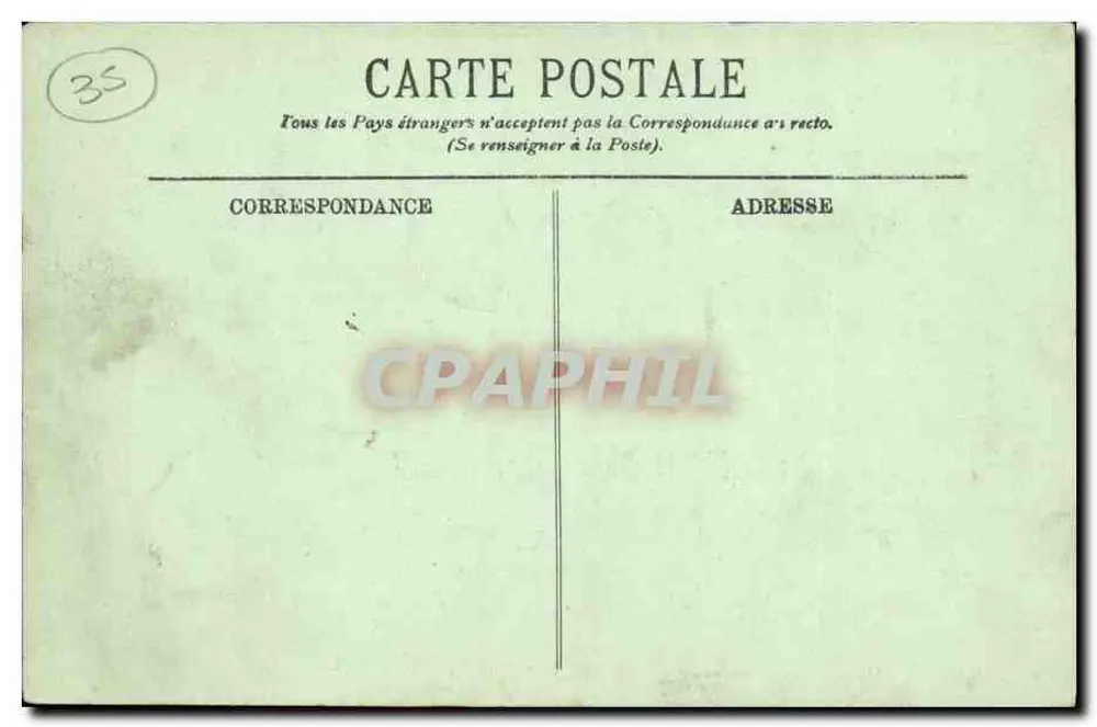 Saint-Malo — Ankunft des Dinard-Dampfers — LL. 122 - Rückseite