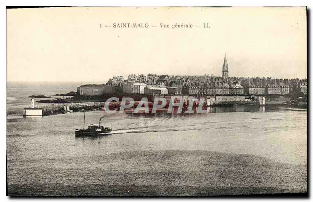 Saint-Malo — Vista geral — LL. - Frente