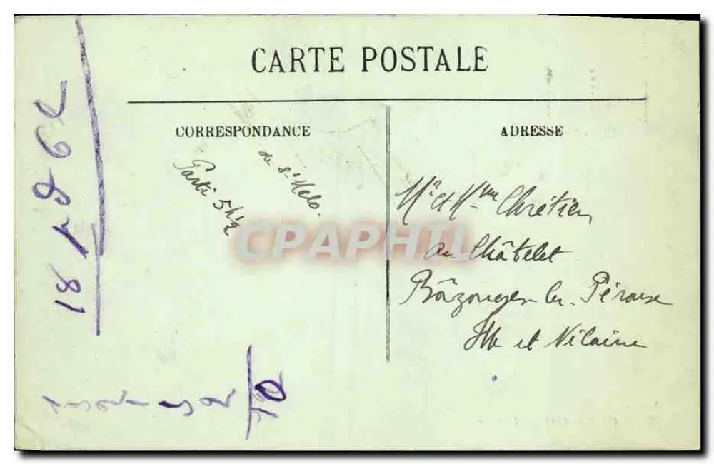 Saint-Malo — Vista geral — LL - Verso