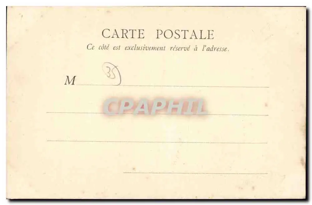 Saint-Malo — Ponte rolante — B. F. Paris - Verso