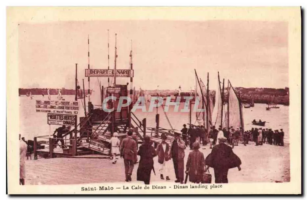 Saint-Malo — La Cale de Dinan — Dinan landing place — ARGHA Thoulouze - Vorderseite