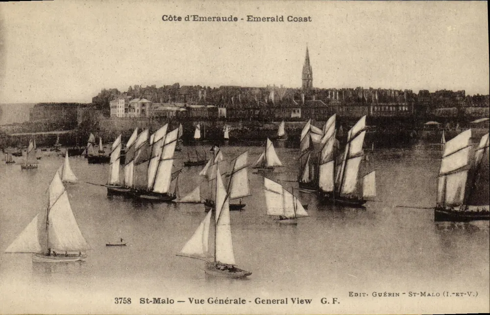 St-Malo — Algemene uitzicht — Uitgever Guérin - Voorkant