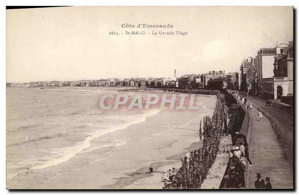 St-Malo - A Grande Praia — Côte d'Emeraude, 2825 - Frente