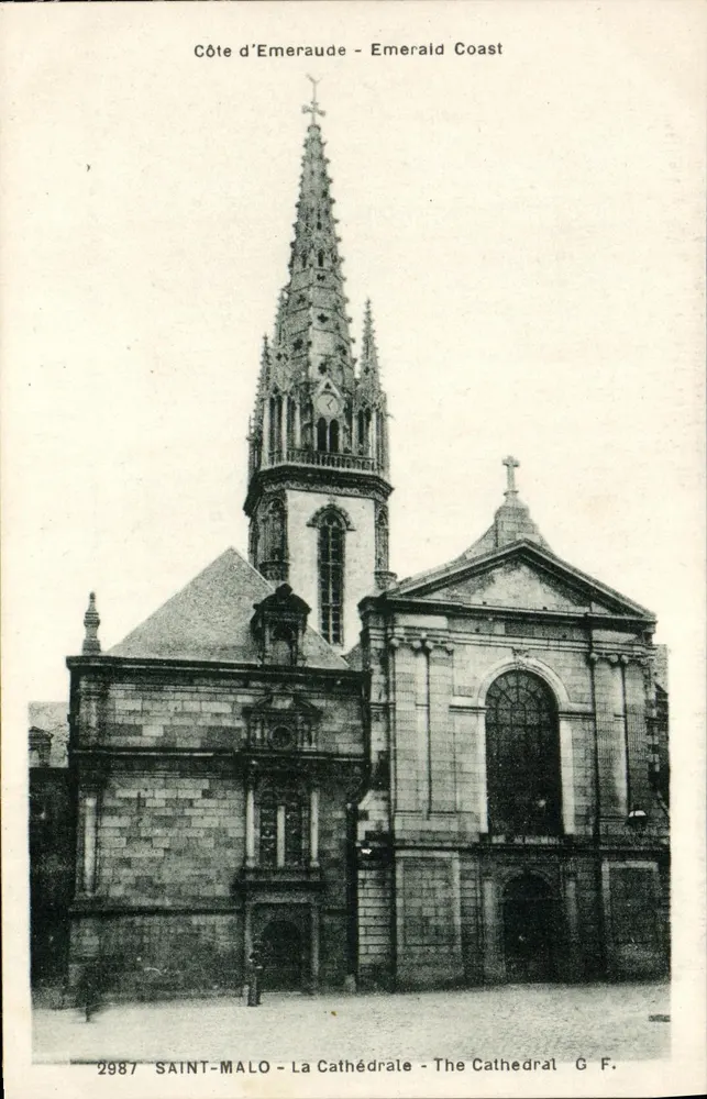 Saint-Malo - A Catedral - G F. - n°2987 - Frente