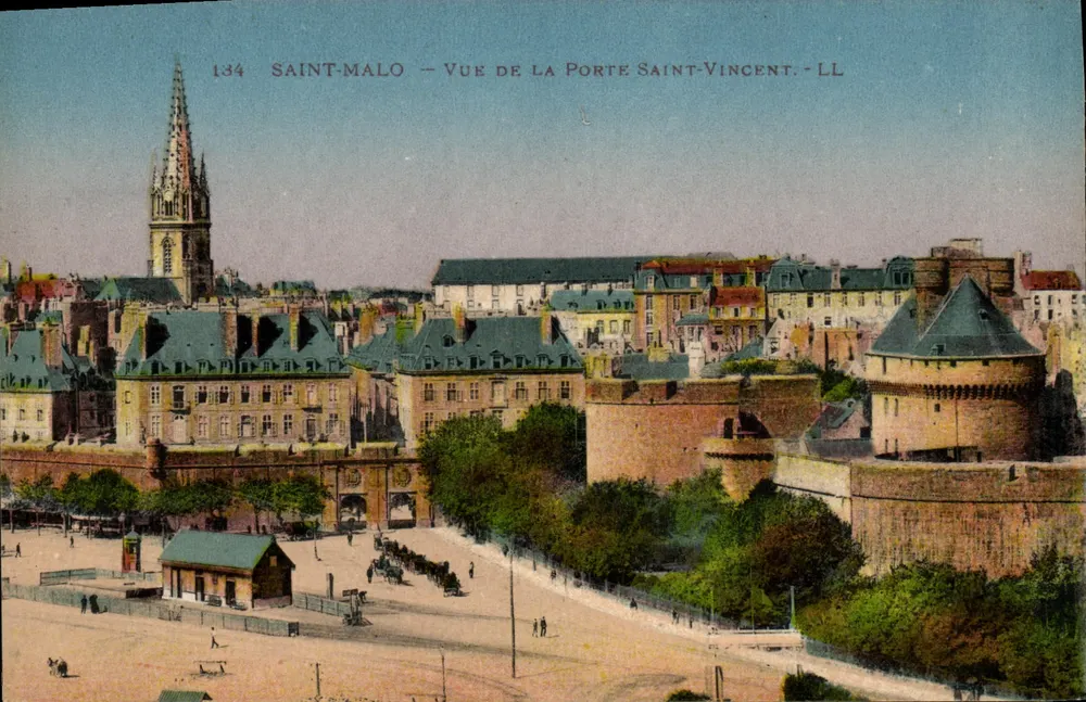 Saint-Malo — Ansicht der Saint-Vincent-Tür — LL - Vorderseite