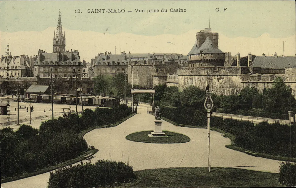 Saint-Malo — Ansicht vom Casino — G.F. n°13 - Vorderseite